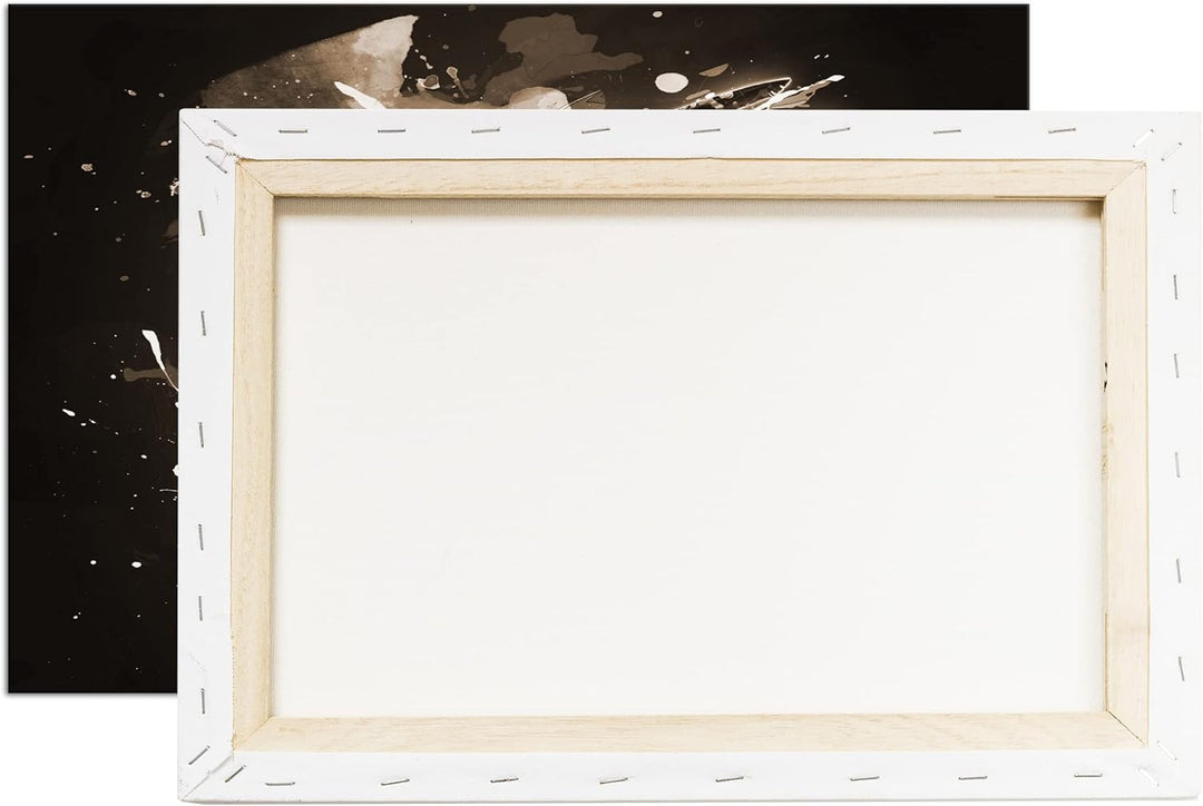 deyoli anmutiger Adler Effekt: Sepia Format: 80x60 als Leinwandbild, Motiv fertig gerahmt auf Echtho