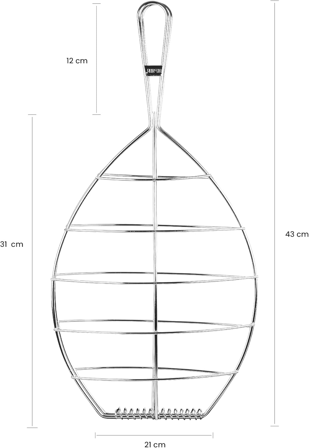 PARRILLA RODABALLO INOX L