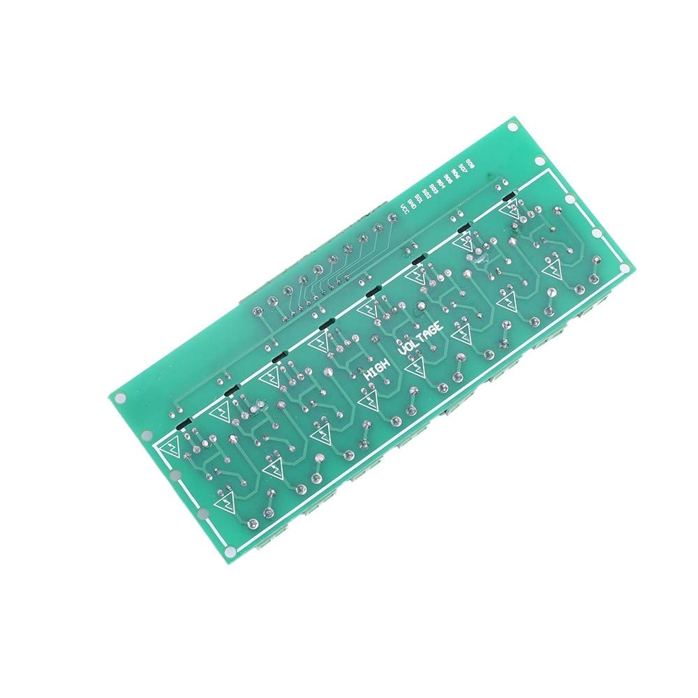 Optokoppler-Isolationsmodul, AC 110 V 220 V 8-Kanal-Optokoppler-Erkennungsmodul, PNP-AC-Testmodul mi