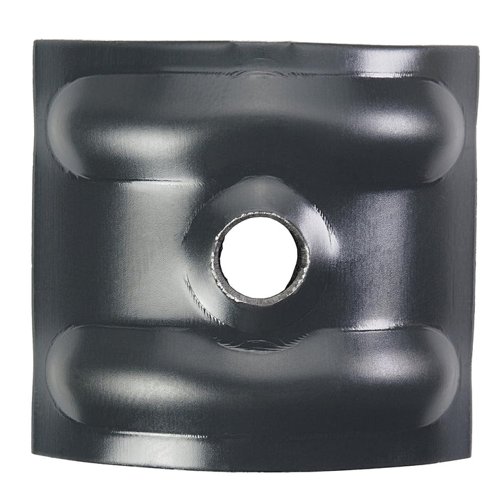500 Kalotten Anthrazitgrau RAL 7016 Aluminium 24° für Sinus Profil 76/18 Wellplatten Lichtplatten