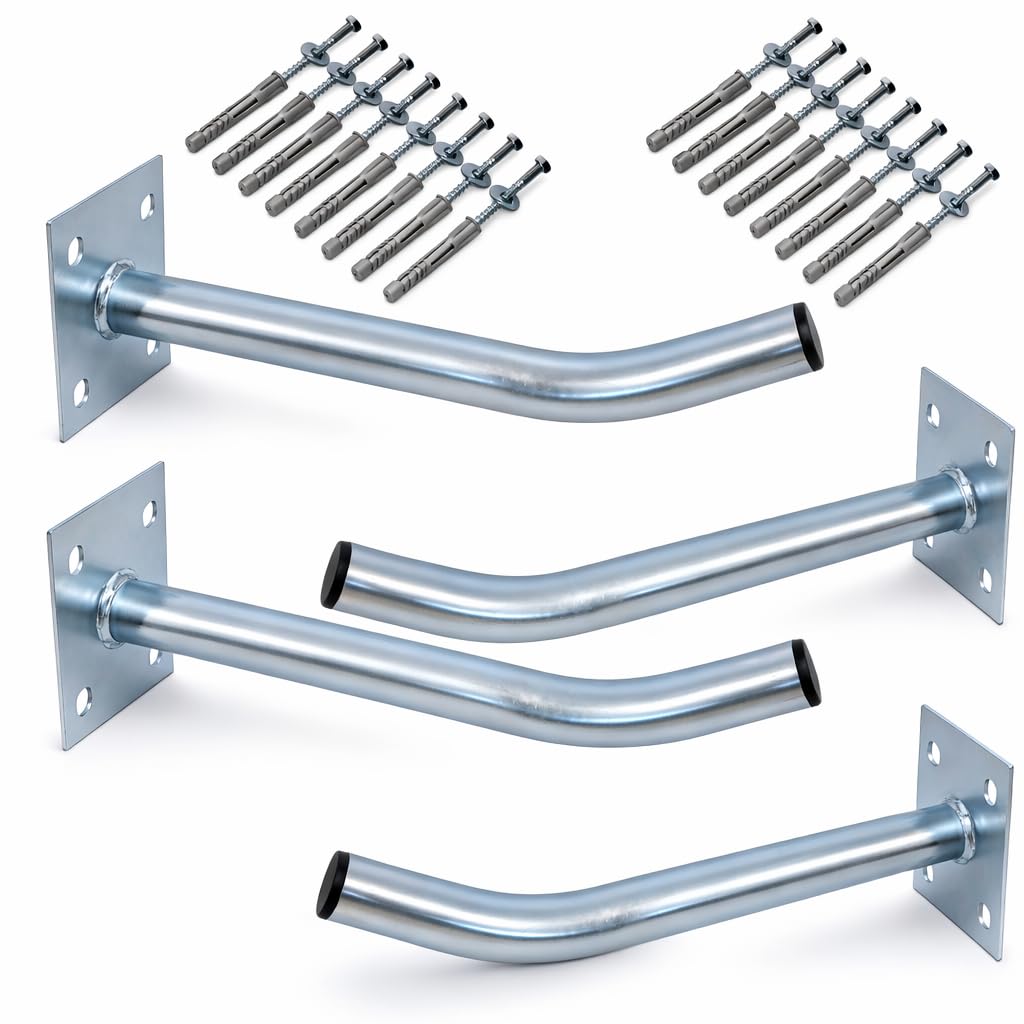 PremiumX 4X Autoreifen Wandhalter 35cm Reifenhalter für Auto Felgen Reifen Wandhalterung inkl. Monta