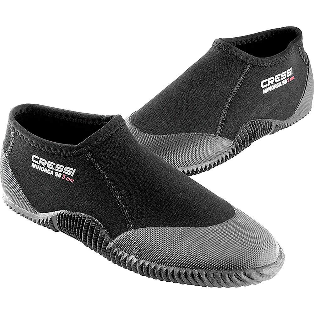 Cressi Minorca Shorty Boots 3mm - Kurzstiefel Doppelt Gefüttertes Neopren 3mm für Tauch und Wassersp