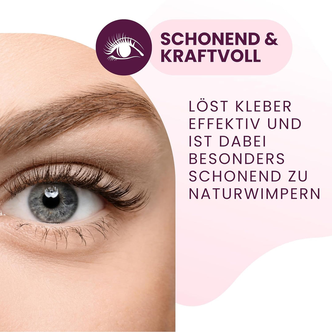 Wimpanista® Lash Remover Gel für die Wimpernverlängerung. Entferner von Einzelwimpern und Wimpernkle
