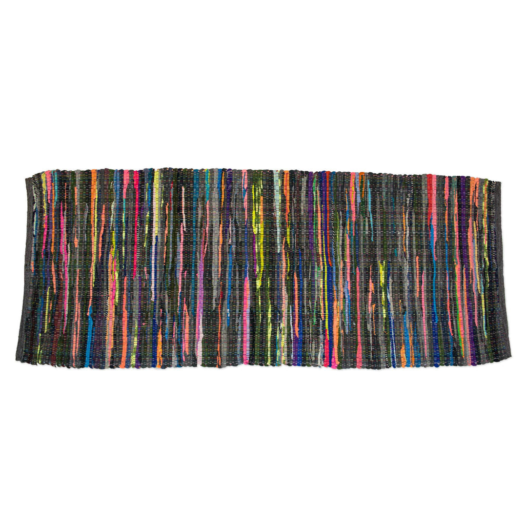 DII Chindi Home Collection Flickengehege, handgewebt, Mehrfarbig, 5 x 15 cm 69 x 183 cm (Rechteckig)