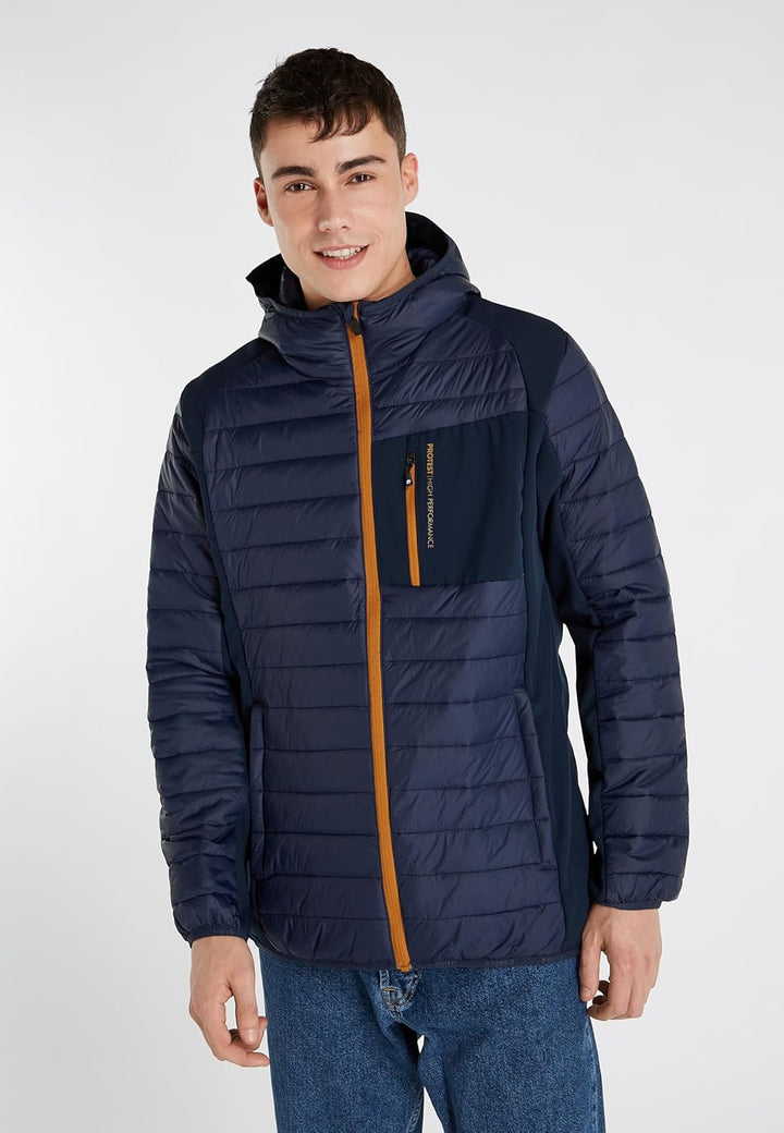 Protest Herren Letton Outdoorjacke XS Ground Blue, XS Ground Blue