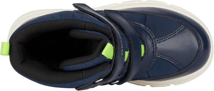 Geox Jungen J Willaboom Boy B Ab Ankle Boot 21 EU Navy Lime, 21 EU Navy Lime