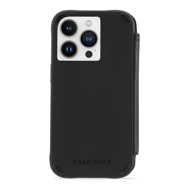 case-mate Wallet Echtleder Bookcase kompatibel mit Apple iPhone 14 Pro Hülle Leder [3 m Fallschutz |