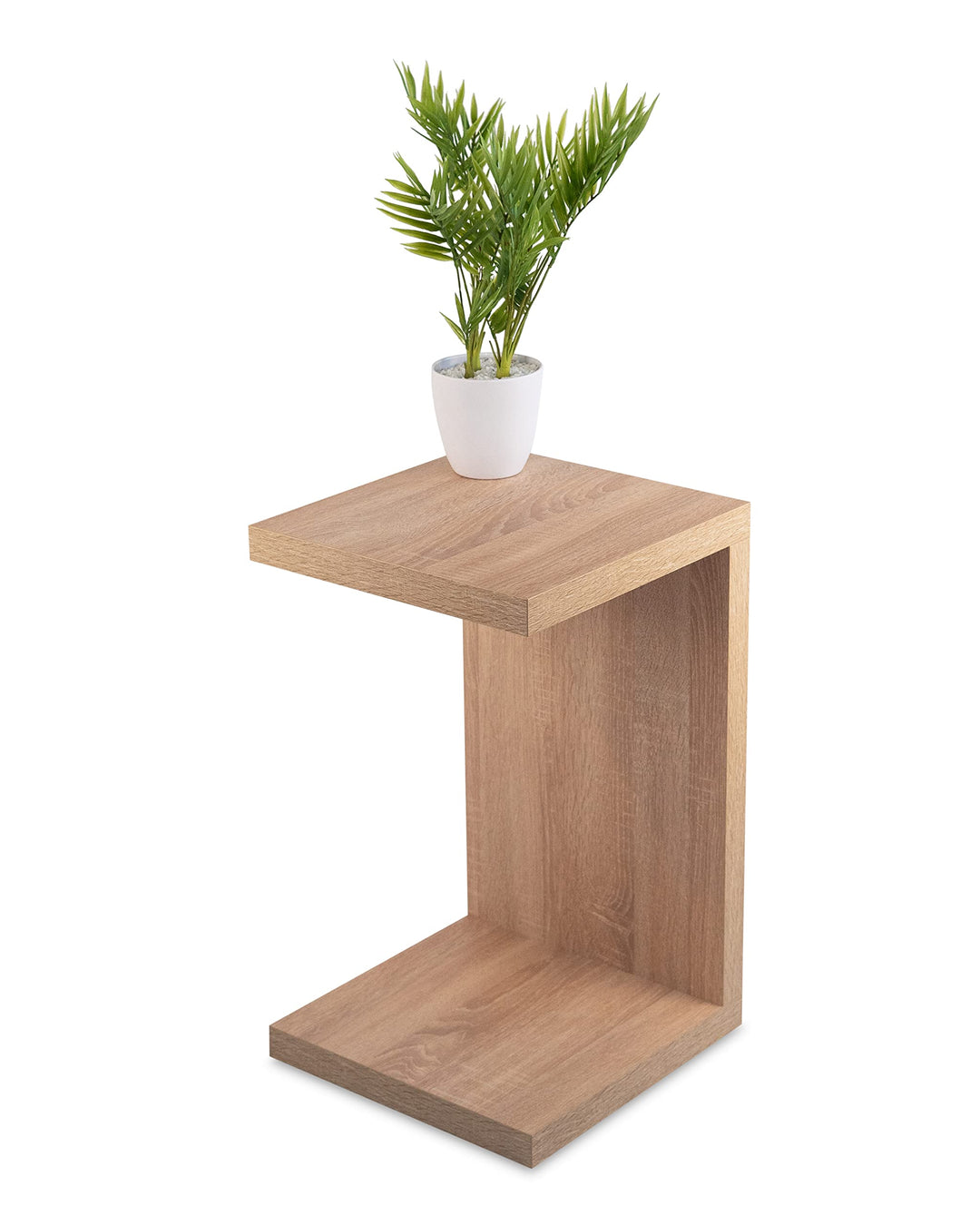 STEMA Seyfried Beistelltisch Chris Sonoma Eiche - Couchtisch 60x37x36 - Keine Montage fest verleimte
