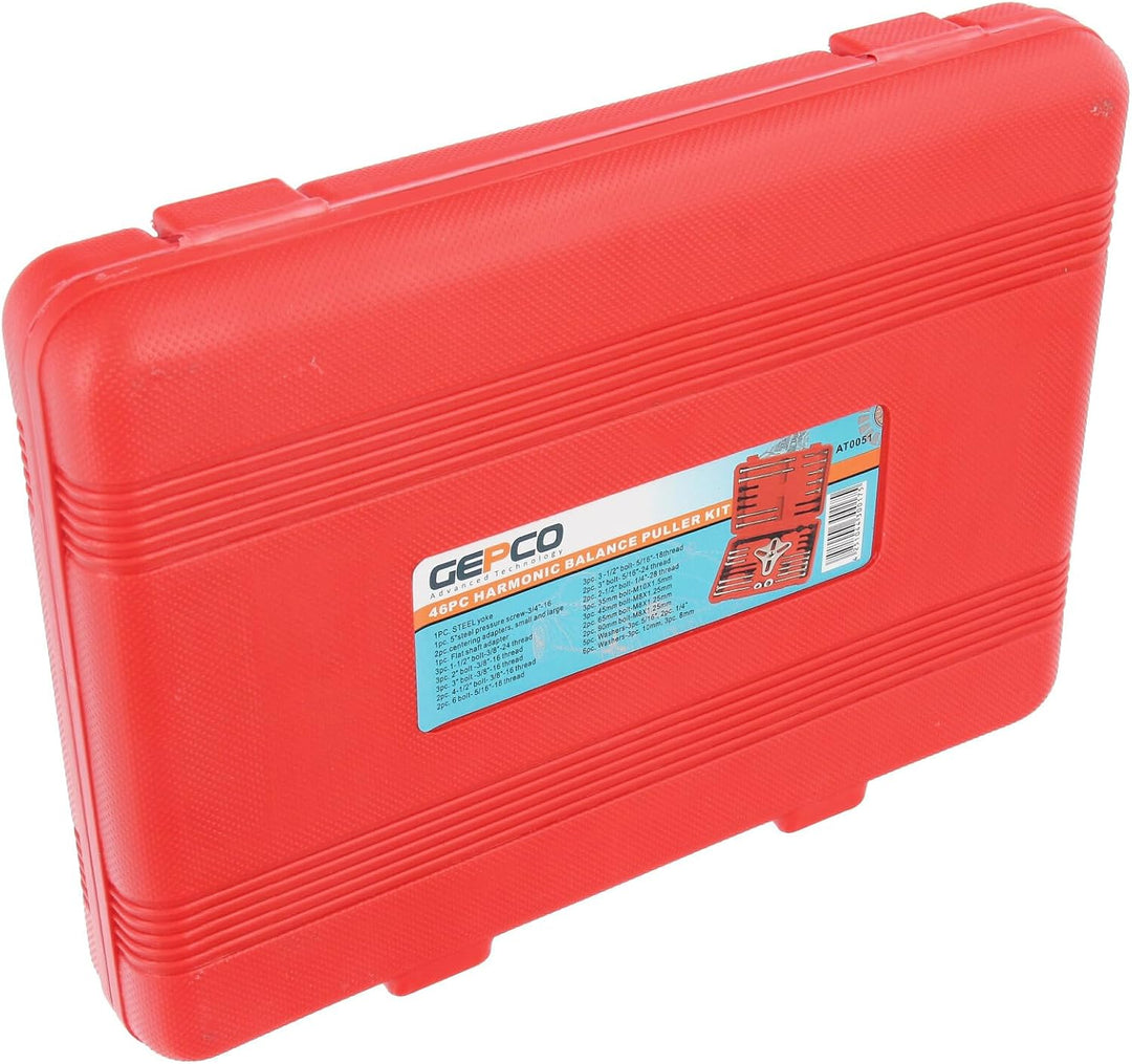 GEPCO 46-TLG. 2/3-Armig Polrad-Abzieher-Set Lichtmaschine Joch LagerBuchsen Lenkrad-Abzieher-Satz