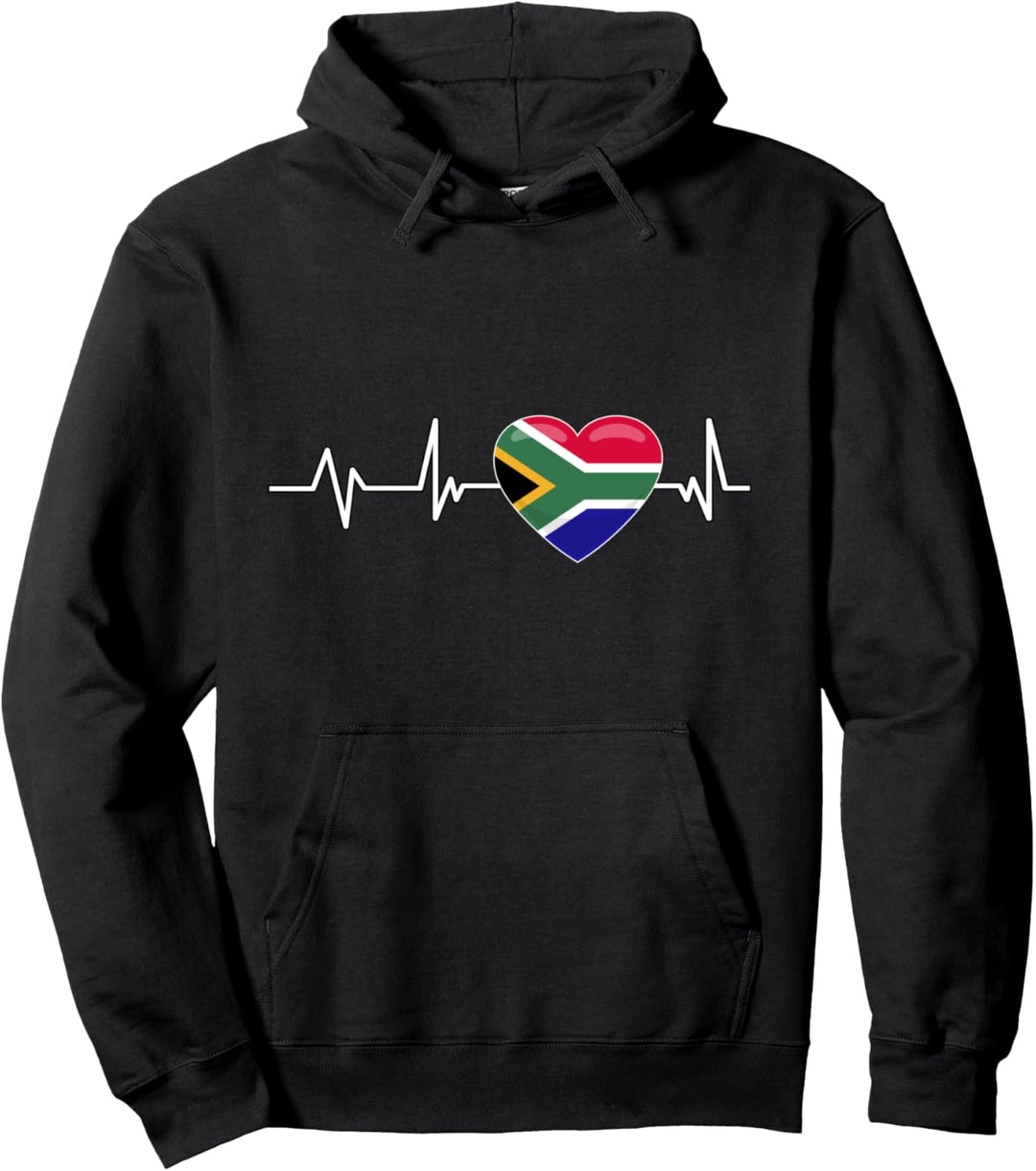 Südafrika Herzschlag Reise Geschenk Südafrika Pullover Hoodie
