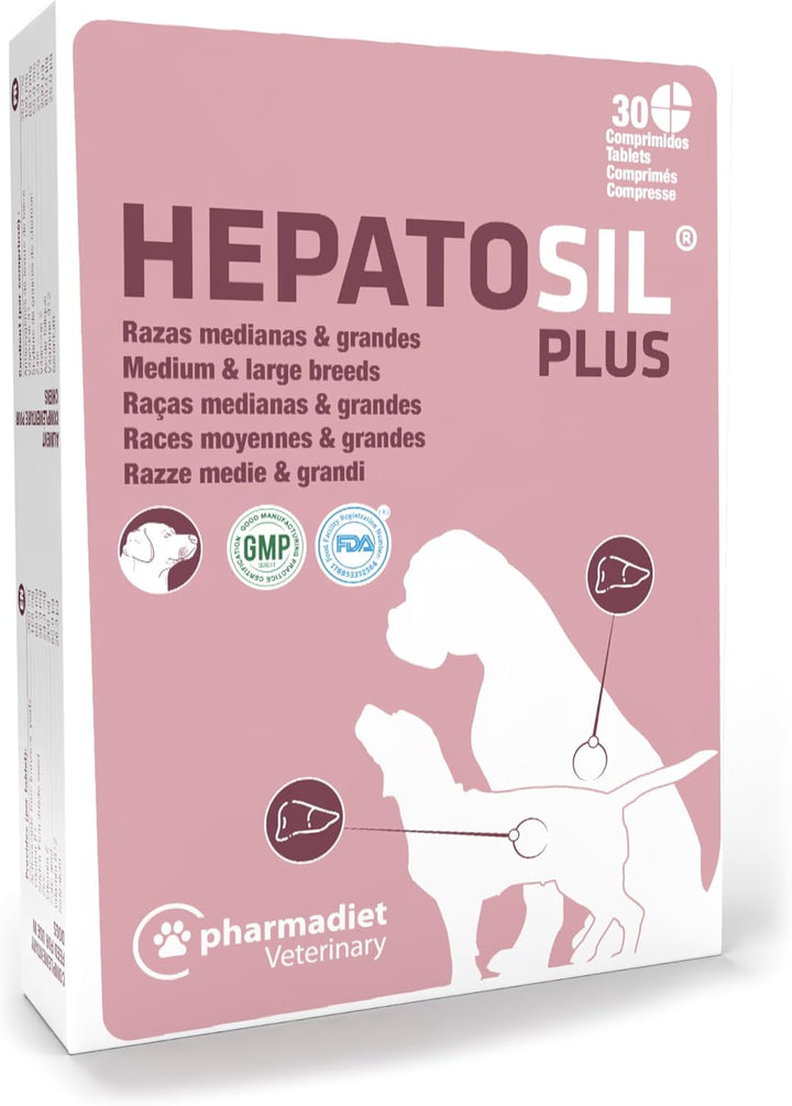 HEPATOSIL PLUS RAZAS GRANDES 30CPD