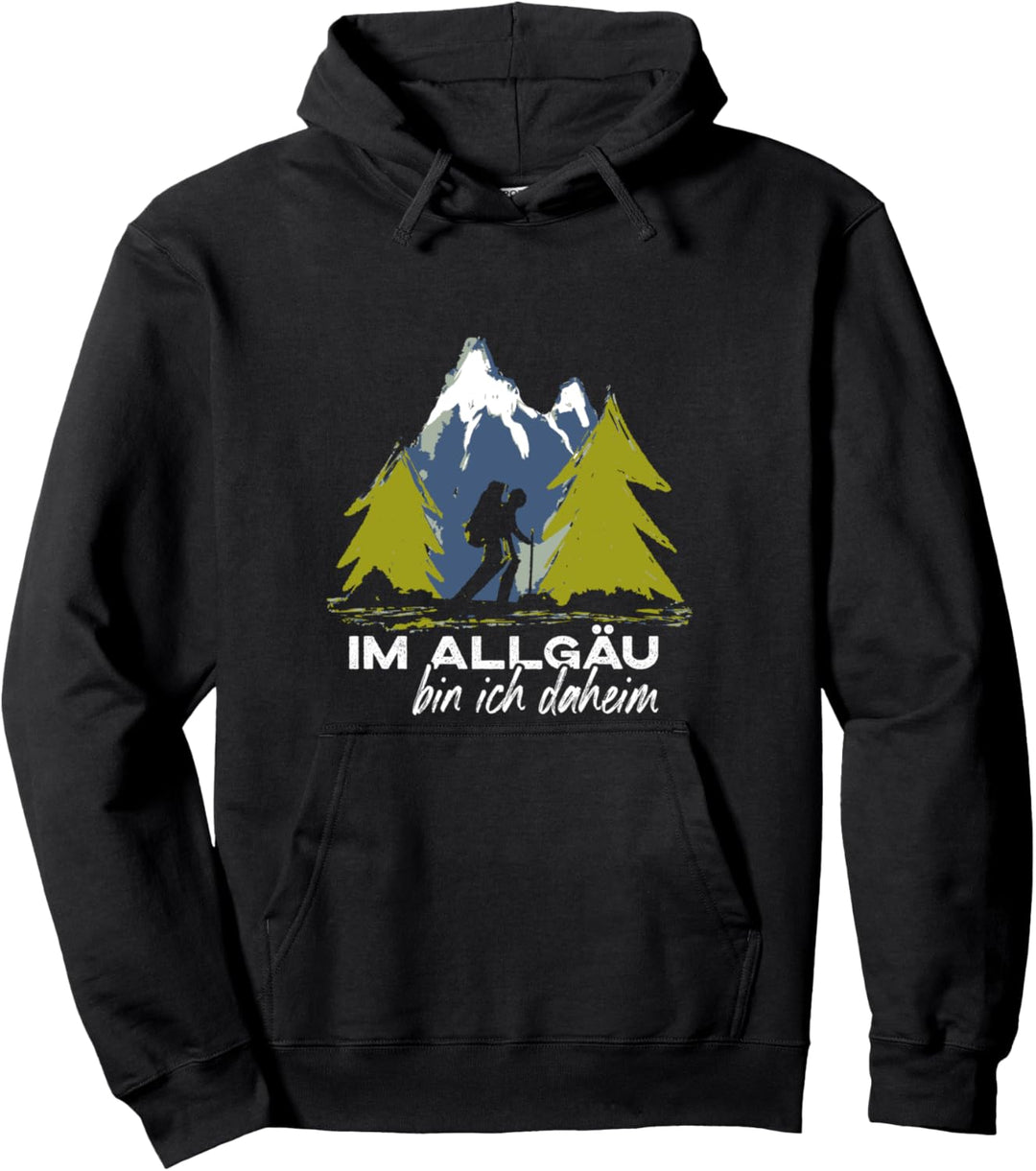 Wandern Allgäu Berge Bayern Apres Ski Alm Gipfel Abkürzung Pullover Hoodie