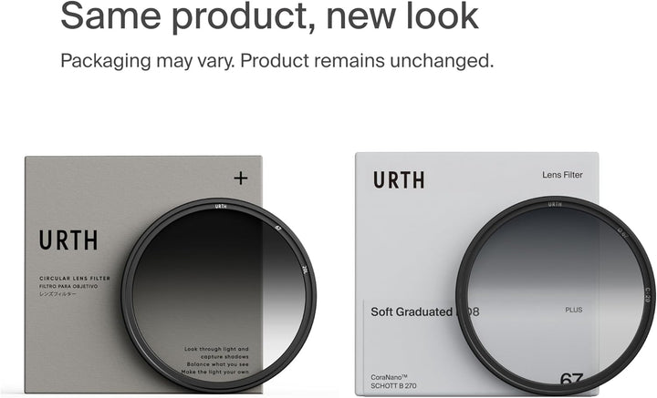 Urth 95 mm Grauverlaufsfilter Soft ND8 GND Filter (Plus+) 95mm, 95mm