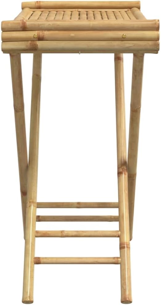 vidaXL Tabletttisch, Beistelltisch Klappbar Tragbar, Klapptisch für Garten Terrasse Wohnzimmer, Serv