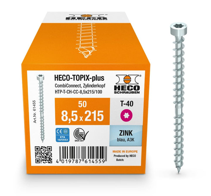 HECO-TOPIX-plus CombiConnect, 8.5x215, 8.5x215