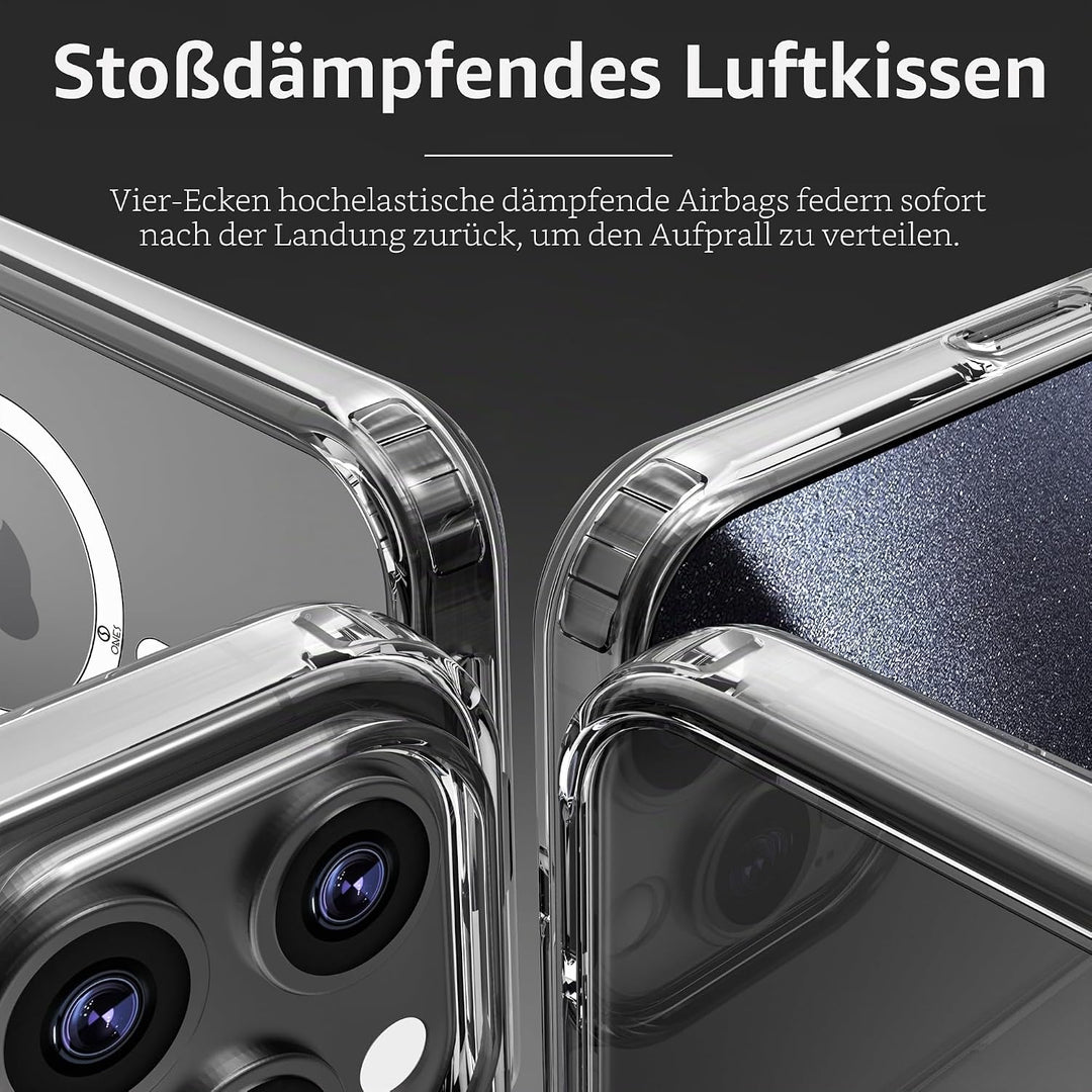 ONES Magnetisches HandyHülle für iPhone 11 Pro Max, Kompatibel mit MagSafe, Militärnorm Schutz Dünne
