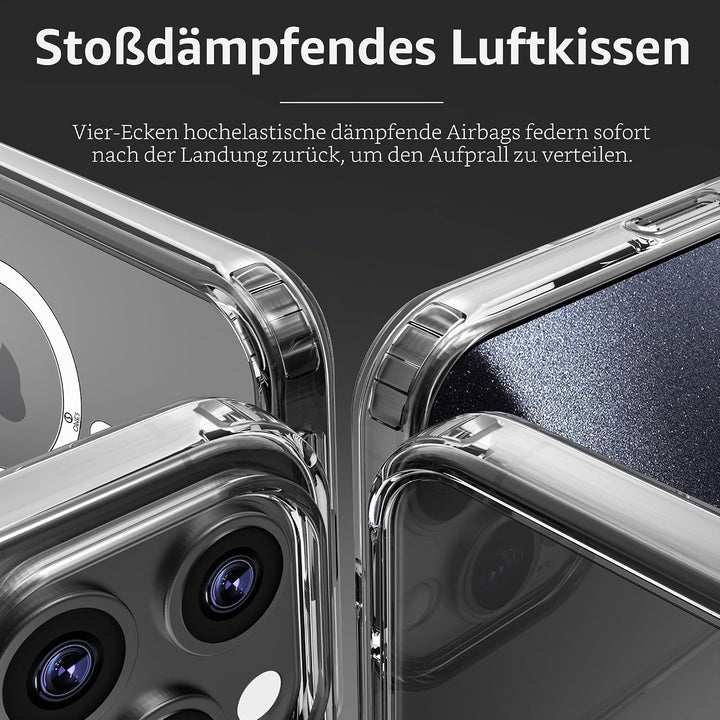 ONES Magnetisches HandyHülle für iPhone 11 Pro Max, Kompatibel mit MagSafe, Militärnorm Schutz Dünne