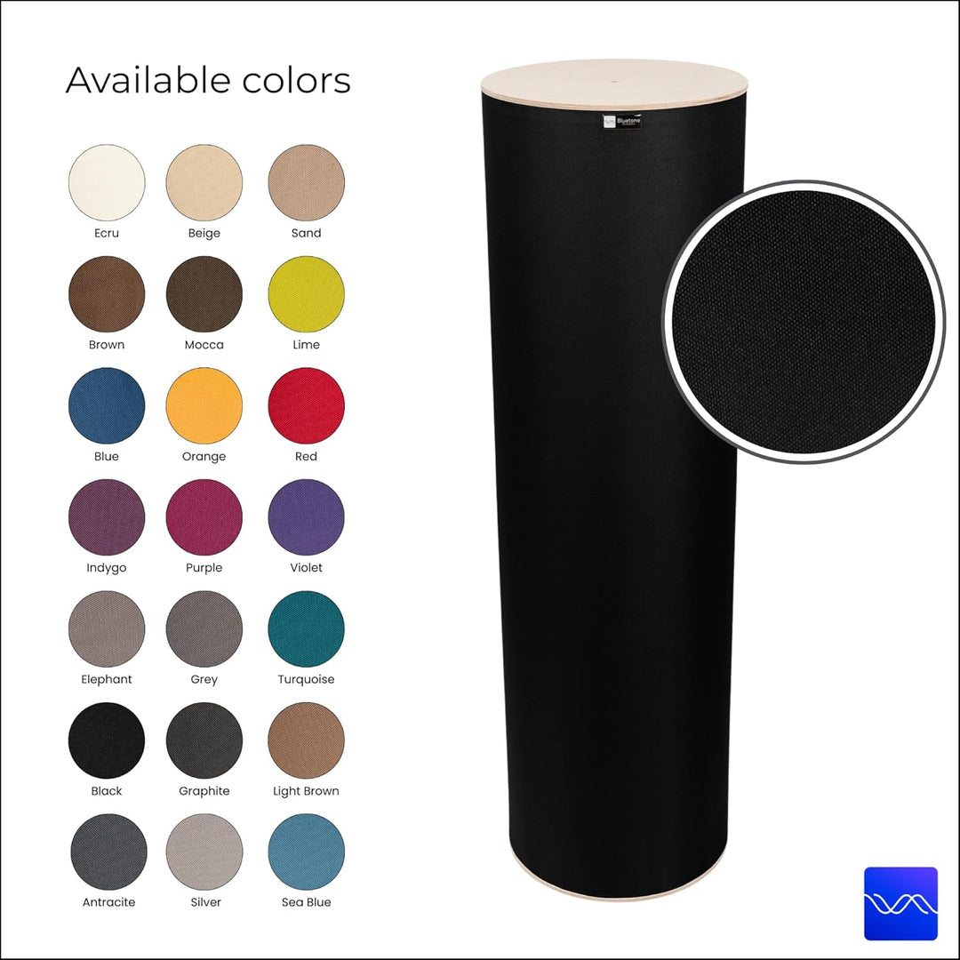 Bluetone Acoustics Tube BassTrap - Premium Bassfalle 100cm - Akustikpaneele - Bass Trap - Schallabso