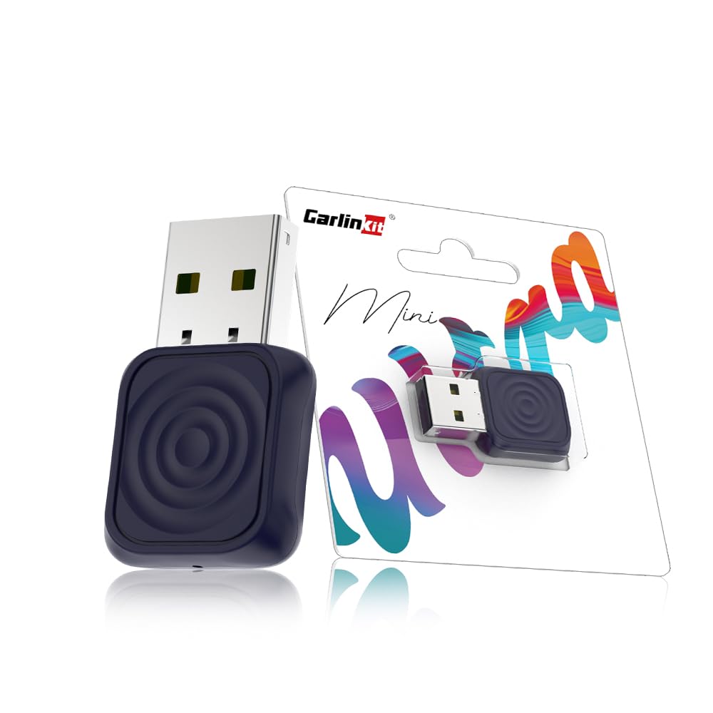 Carlinkit Mini Ultra Adapter für iPhone und AndroidWireless Konvertiert kabelgebundenes zu Wireless
