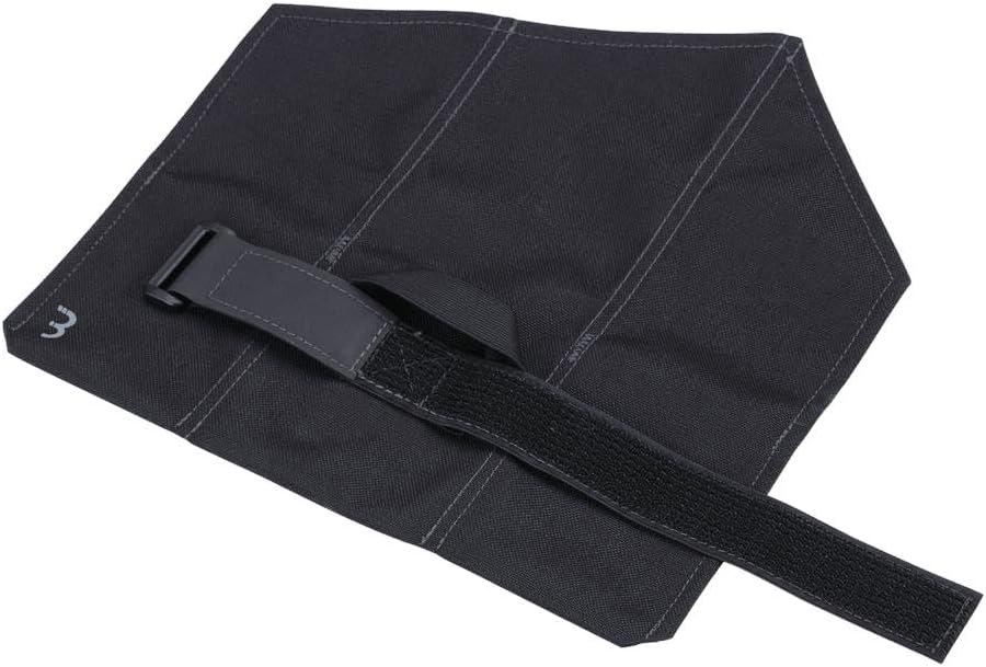 BBB Satteltasche RollPack BSB-45 schwarz | mit Klettverschluss, wasserabweisendem Material und Platz
