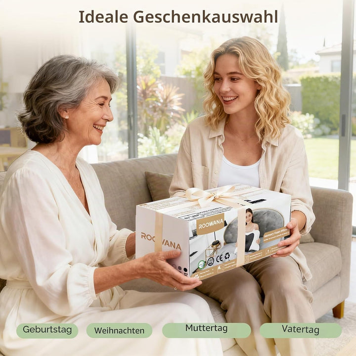 Kopfkissen Nackenschmerzen, Memory Foam Orthopädisches Kissen, Ergonomisches Seitenschläferkissen, N