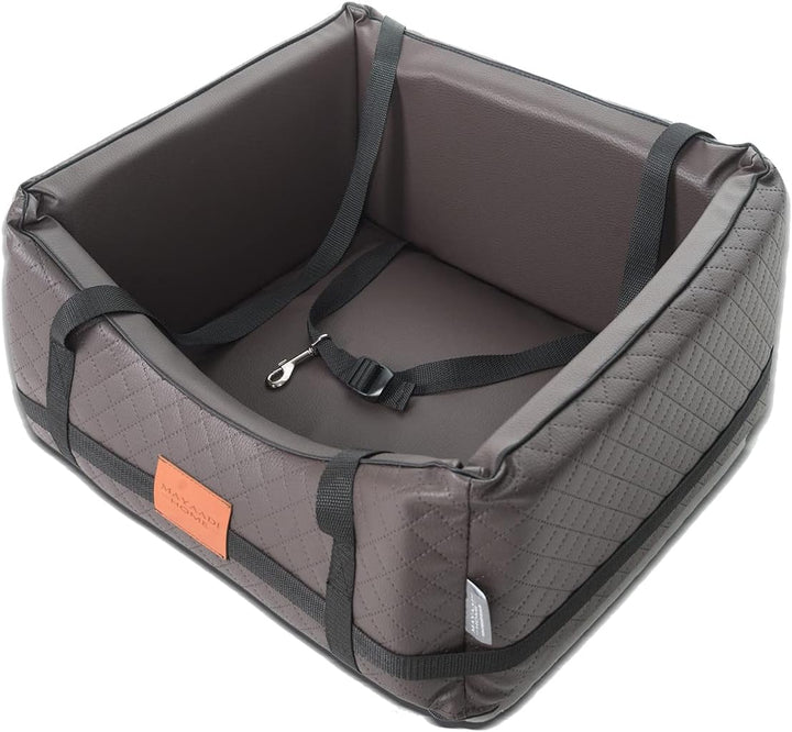 Mayaadi-Home Hundeautositz Kunstleder Hundesitz Hundebett Autokörbchen Hundedecke Hundekorb Transpor