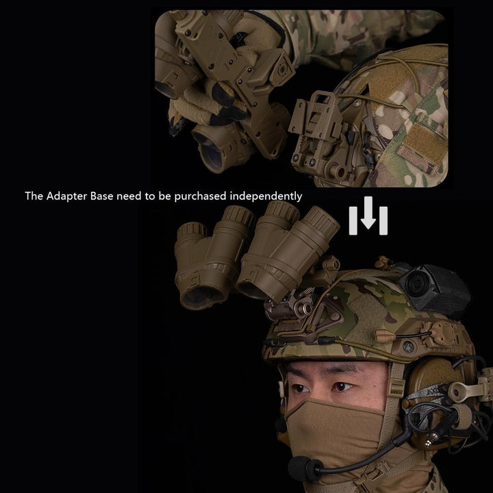 Tactical GPNVG 18 Dummy Modell, Nachtsichtbrille Modell, für Taktische Helm NVG Mount | für Cosplay