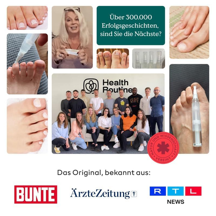 Health Routine Nail Care Pen 3er Set - DAS ORIGINAL | Kosmetische Pflege bei Nagelpilzinfektion schn