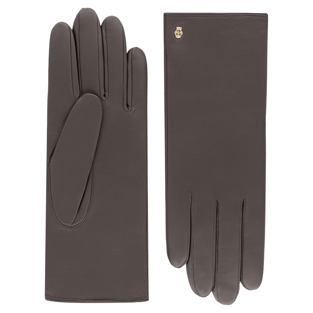 Roeckl Damen Hamburg Lederhandschuhe 7 Braun, 7 Braun