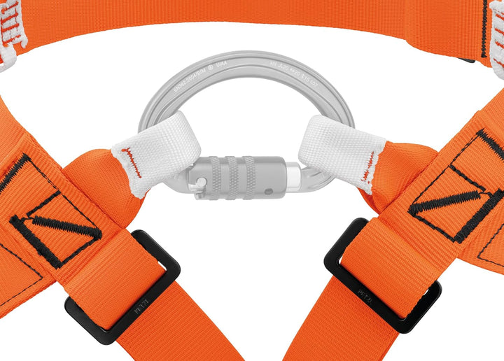 PETZL Unisex Verticality Speläogurt (1er Pack) Einheitsgrösse Orange/ Schwarz, Einheitsgrösse Orange
