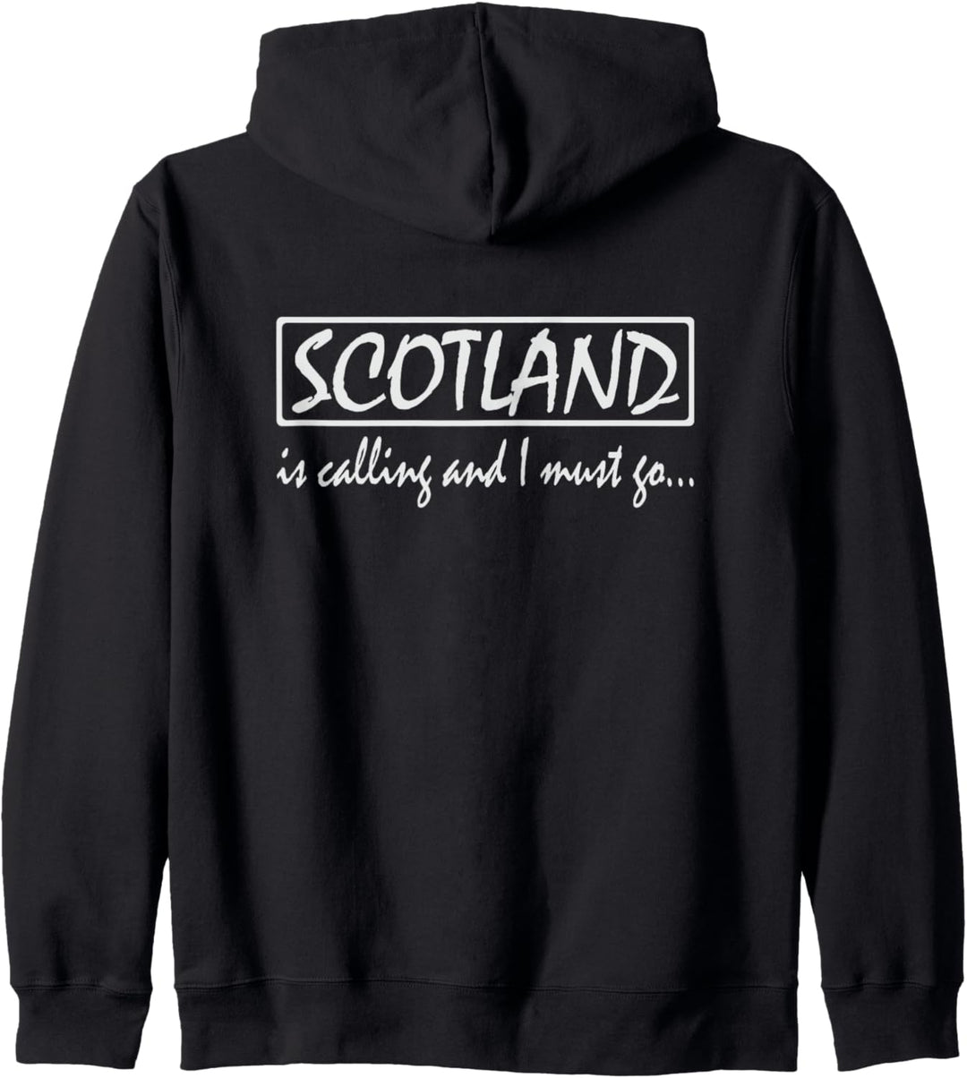 Schottland ist Calling und ich muss Go Funny schottisch Kapuzenjacke