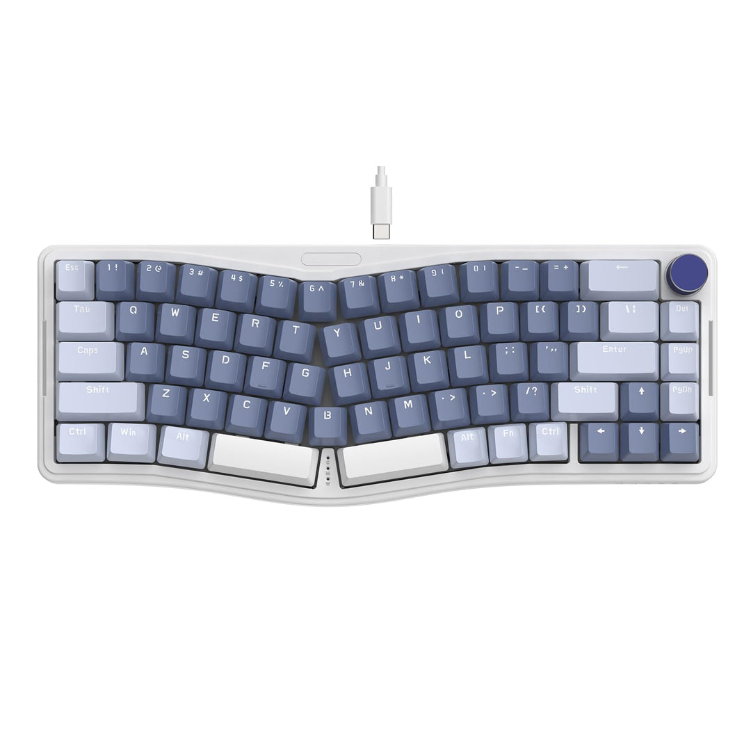 ATTACK SHARK AKS068 Alice 60% Mechanische Gaming Tastatur, USB-C Kabelgebundene Apex Pro Mini RGB Ke
