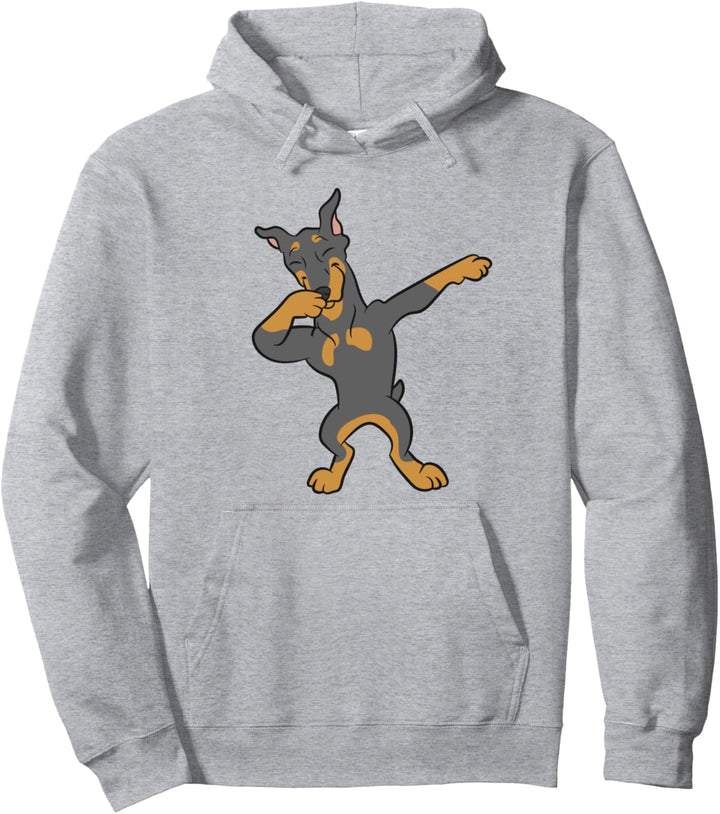 Dobermann Pinscher Dabbing süsser Dobermann-Hund Pullover Hoodie
