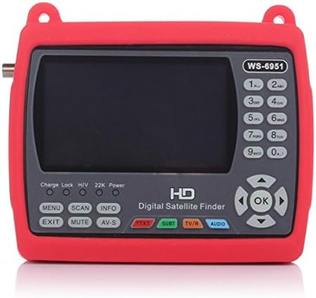 Satlink WS WS-6951 DVB-S/S2 HD Satelliten-Messgerät, Schwarz