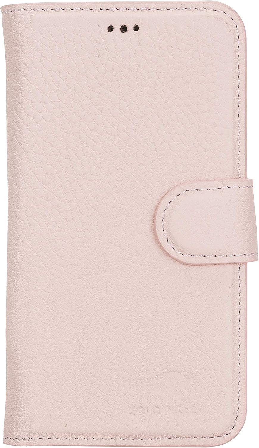 Solo Pelle Lederhülle kompatibel für iPhone 12 Mini in 5.4 Zoll abnehmbare Hülle (2in1) inkl. Karten
