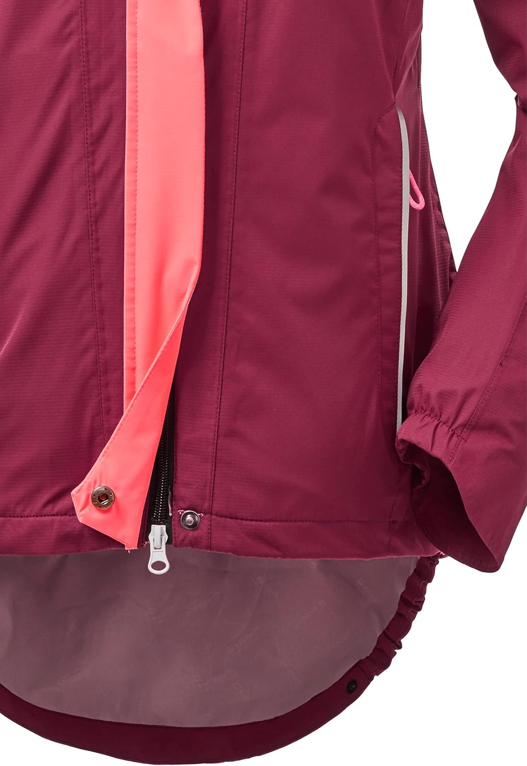 Killtec Damen Kos 27 Wmn Jckt Funktionsjacke mit Kapuze und Spritzschutz, packbar, wasserdicht, dunk