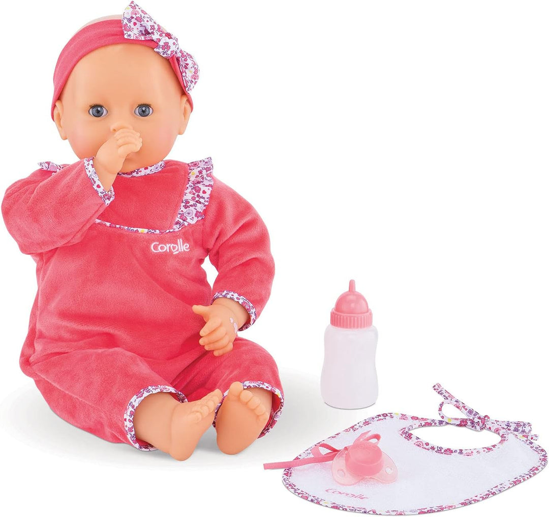Corolle 9000150060 - Mon Grand Poupon Lila Chérie 42cm, Französische Puppe mit Charme und Vanilleduf