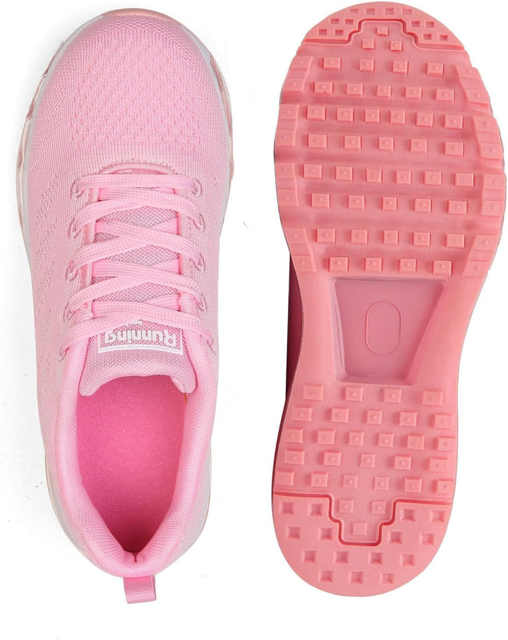 frysen Herren Damen Sportschuhe Laufschuhe mit Luftpolster Turnschuhe Profilsohle Sneakers Leichte S