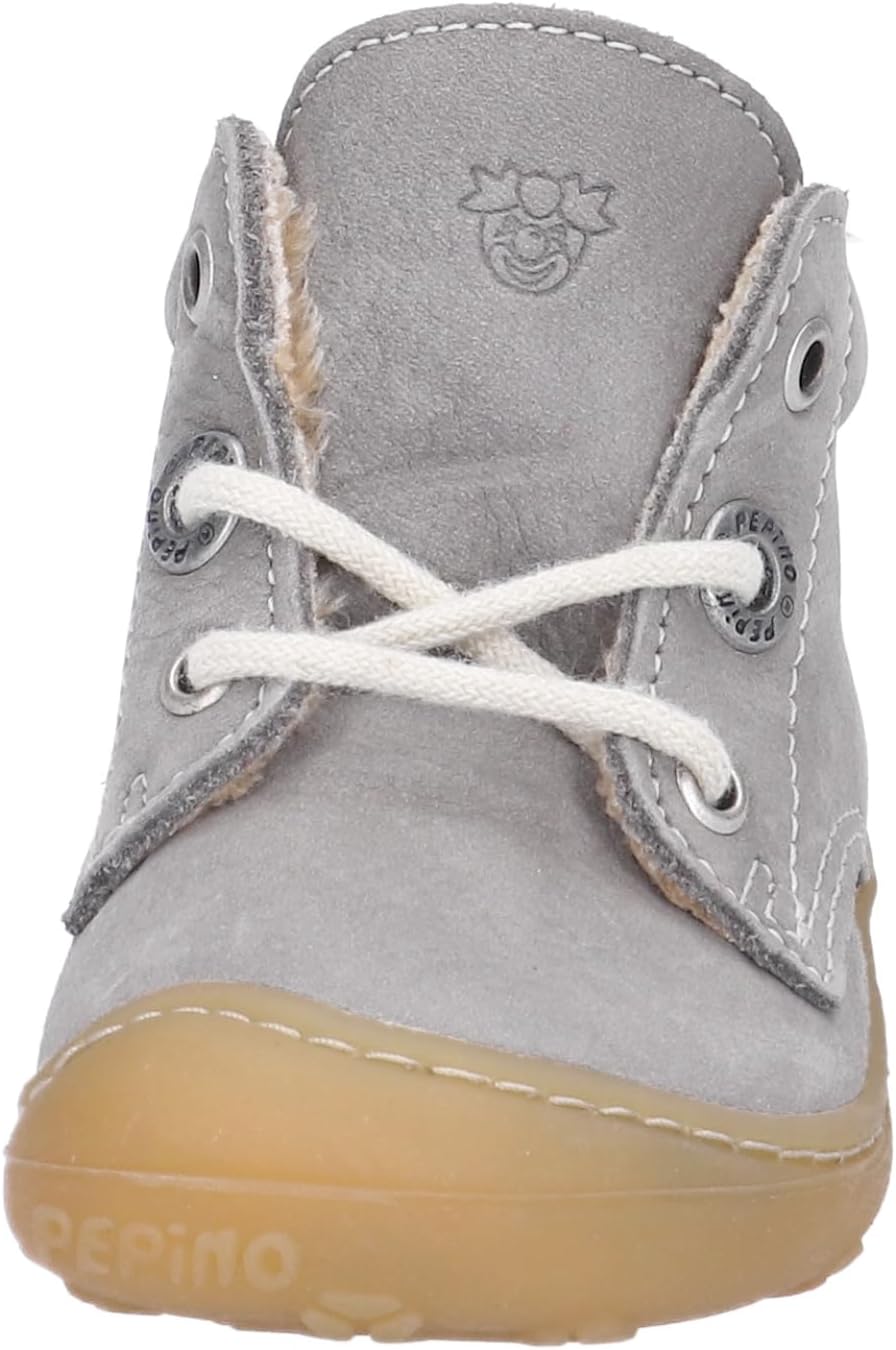 RICOSTA Mädchen und Jungen Lauflernschuhe CORANY, WMS:Mittel,terracare 25 EU Grau 450, 25 EU Grau 45