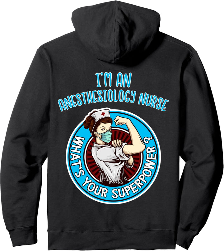 Anästhesie Krankenschwester Shirt für Frauen Krankenpflege Pullover Hoodie