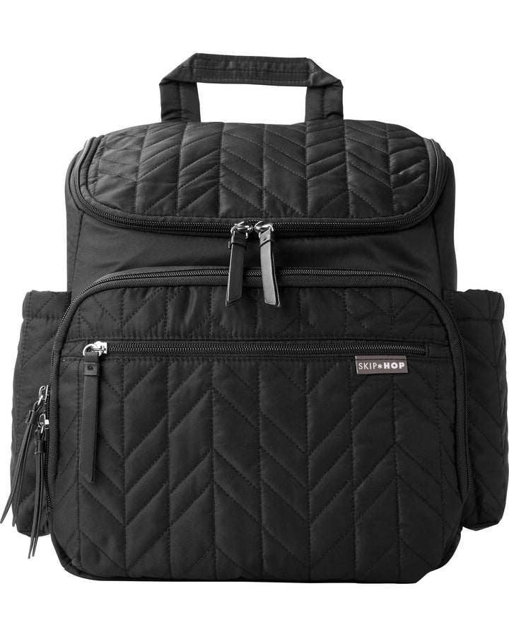 Skip Hop 203106 Forma Backpack - Latte Schwarz, Schwarz