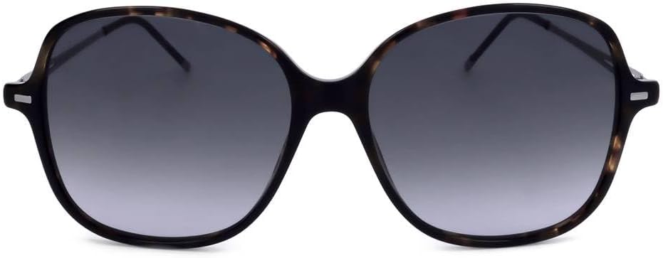 BOSS HUGO 1457/S Brille, Havana, 57 für Damen, Havana