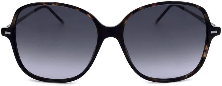 BOSS HUGO 1457/S Brille, Havana, 57 für Damen, Havana