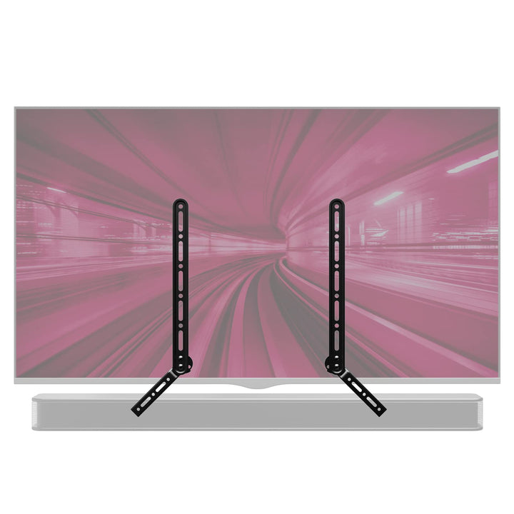 PUTORSEN Soundbar Halterung Universal für die Montage unter TV, für 23-65 Zoll TV, für die meisten S