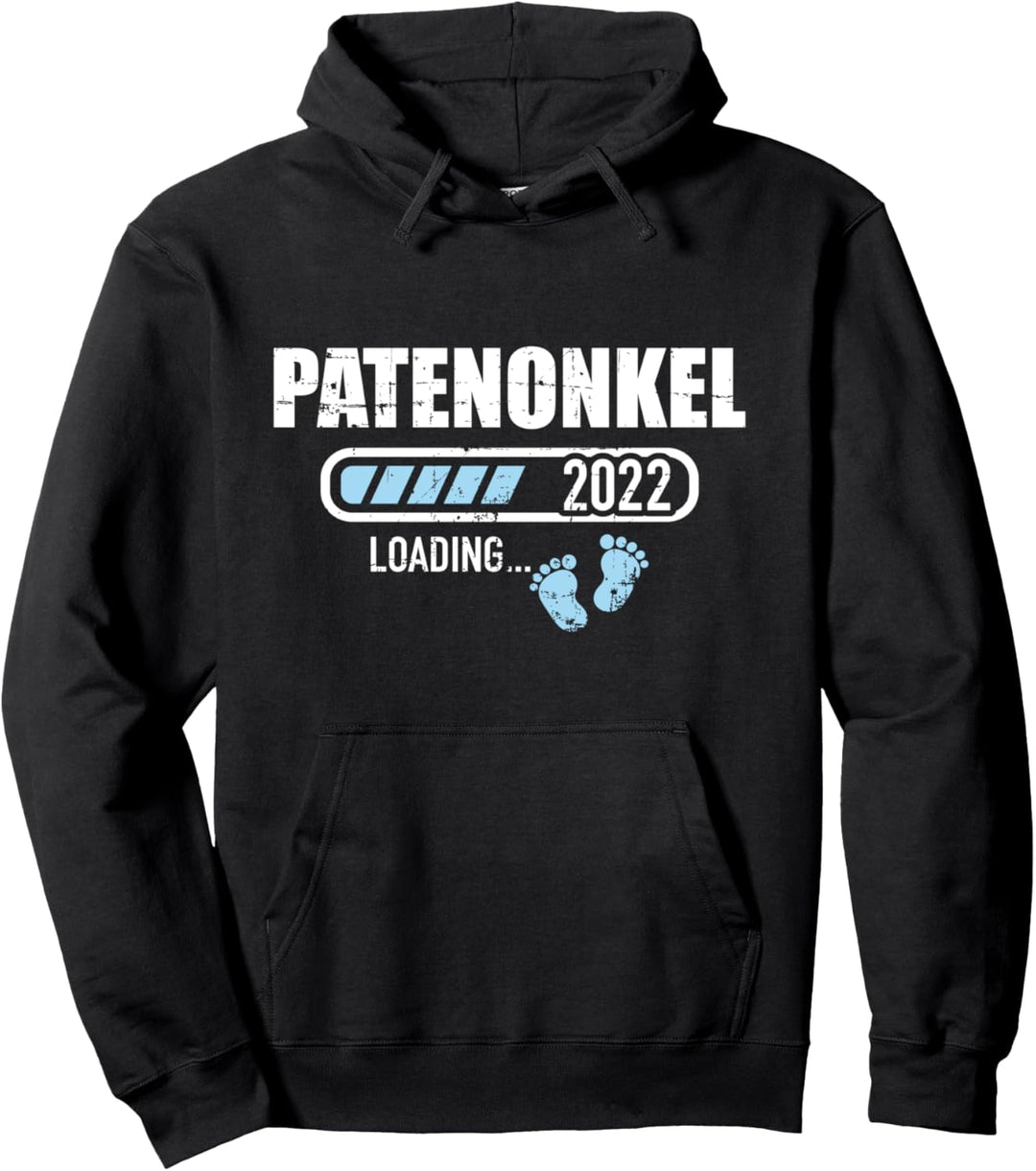 Patenonkel 2022 lädt für Schwangerschaft verkünden Pullover Hoodie