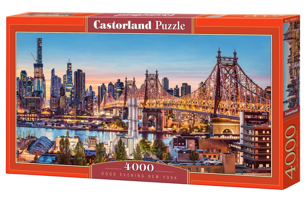 Castorland C-400256-2 Good Evening New York, 4000 Teile Puzzle, bunt