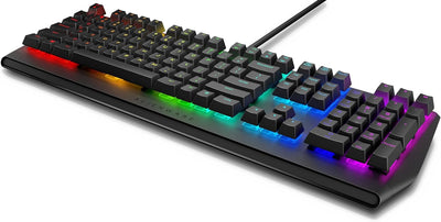 Alienware AW410K mechanische Kabelgebebundene Gaming Tastatur - US (QWERTY) | AlienFX-RGB | Cherry M