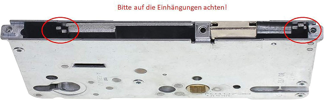 Roto Reparaturschloss Serie C500, 4592P8, Silber