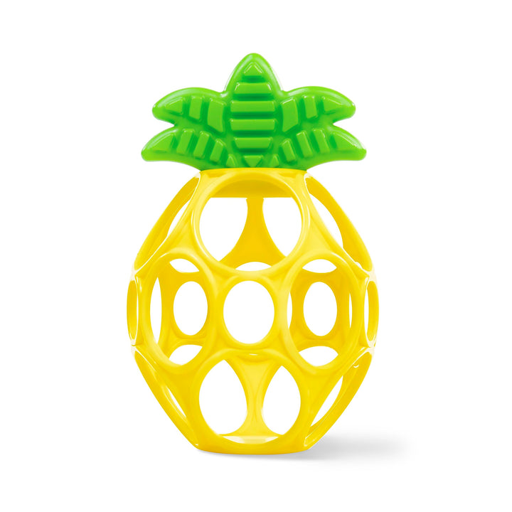Bright Starts Oball Easy Grasp Ananas Beiring Spielzeug, Hold My Own Kollektion, BPA-frei, Unisex, N