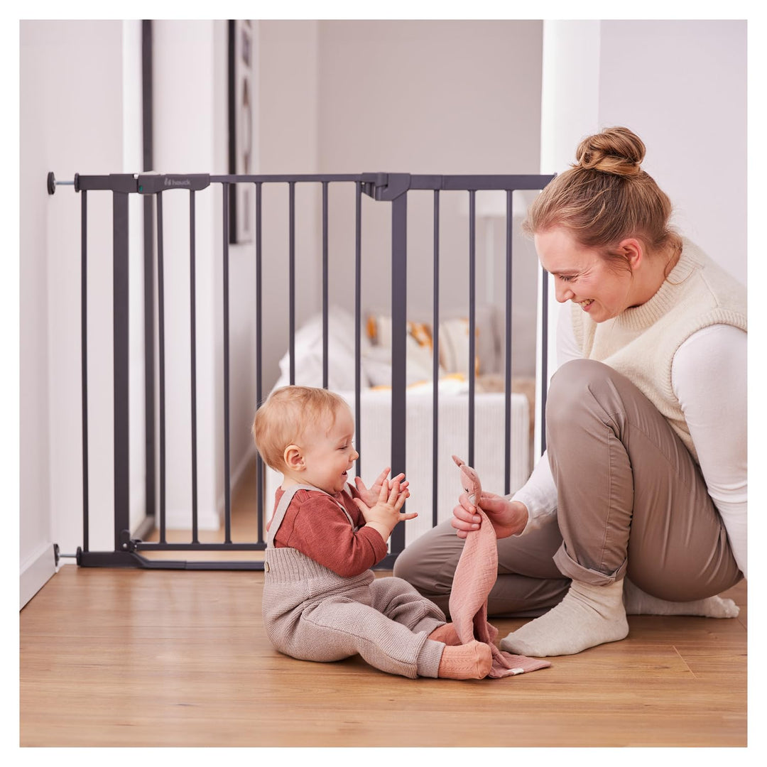 Hauck 21cm Verlängerung für hauck Treppenschutzgitter/Türschutzgitter ohne Bohren - mit Druckbefesti